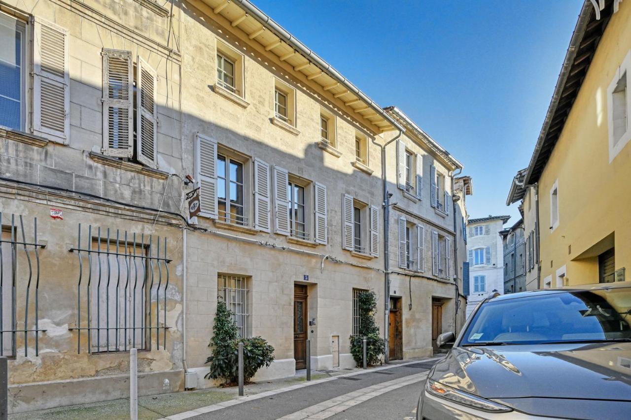 Au Coeur Des Papes, Dans Batisse De Charme Studios & Appartements En Coeur De Ville Avignon Eksteriør bilde
